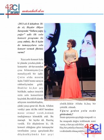 İnsan qarşısına qoyduğu məqsədi və bu məqsədi dogru irəliləmək əzmi varsa, o hər şey edə bilər!