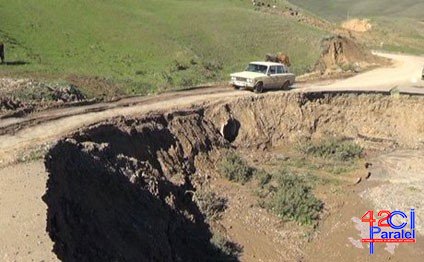 Cəlilabadda torpaq sürüşməsi aktivləşdi