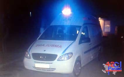 Cəlilabad sakini Bakıda damdan yıxıldı