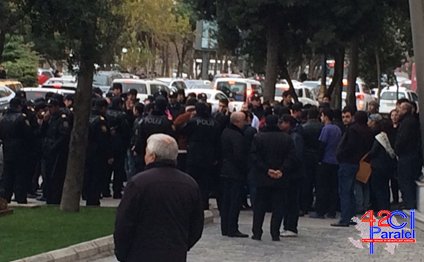 Talassemiya Mərkəzinin xəstələri aksiya keçirdi