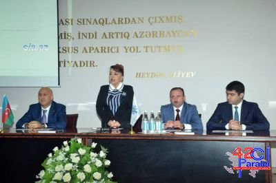 Nizami rayonunda YAP-ın yaranmasının 23-cü ildönümü qeyd edilib