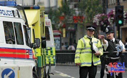 Londonda daha bir terror həyacanı  (FOTO)