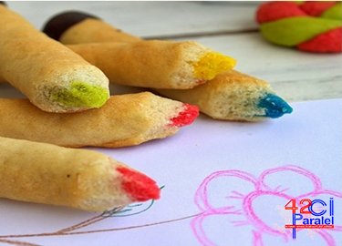 Uşaqlar üçün Qələm peçenye resepti