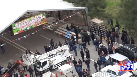 Sumqayıtda yeni açılmış kənd təsərrüfatı yarmarkası ilə bağlı - FOTO, VİDEO