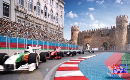 Bakıda Formula-1 yollarına ayrılan pul açıqlandı