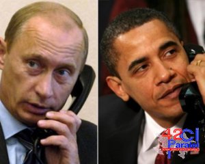 Putin Obamaya zəng etdi