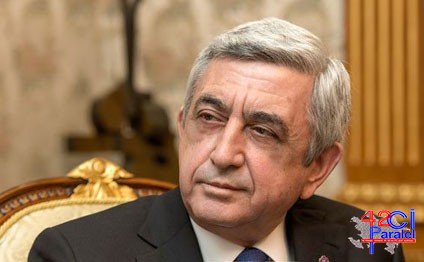 Sarkisyan ABŞ nümayəndəsi ilə Dağlıq Qarabağ münaqişəsini müzakirə edib