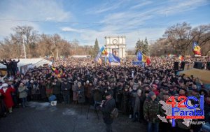 Moldova yenə ayağa qalxdı: hökumət əleyhinə çoxminlik mitinq