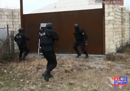 Xüsusi təyinatlılar “Baron Şəmi”ni belə tutdular (VİDEO)