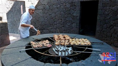 Vulkan üzərindəki restoran (FOTO)