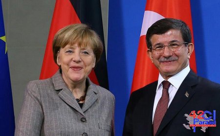 Merkellə Davudoğlunun çoxdan gözlənən görüşü