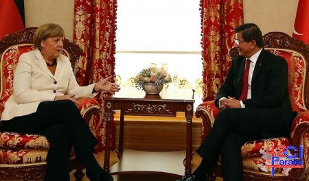 Merkellə Davudoğlunun çoxdan gözlənən görüşü