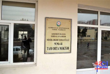 Şagirdi döyən müəlliməyə şiddətli töhmət verildi