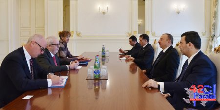 Prezident İlham Əliyev AŞPA prezidentini qəbul edib