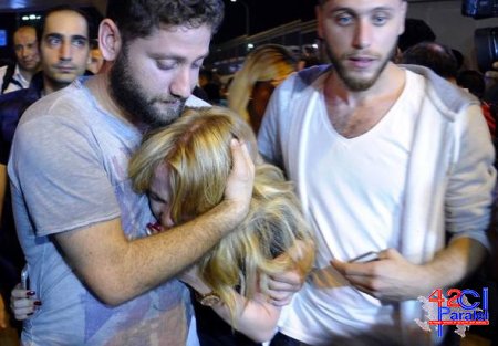 Terrorçu silahdan atəş açdı, daha sonra bombanı partladı- İstanbul