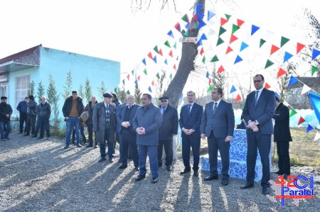 Xaçmazda 7 kəndə içməli su çəkildi