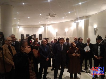 Ankarada azərbaycanlı heykəltəraşın sərgisi açılıb
