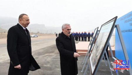 Azərbaycan Respublikasının Prezidenti İlham Əliyev mərasimdə iştirak edib.