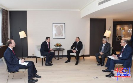 Azərbaycan prezidenti Avropa Komissiyasının enerji birliyi üzrə vitse-prezidenti ilə görüşüb