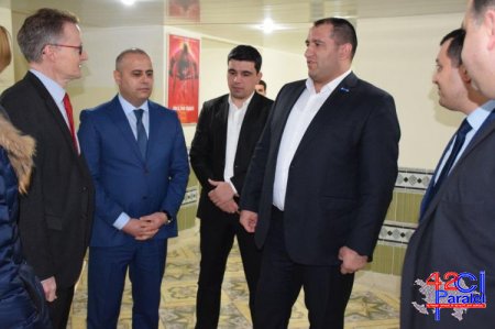 Almaniya səfiri Sumqayıtda olub
