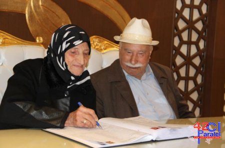 Azərbaycanda 82 yaşlı kişi və 69 yaşlı qadın nikaha girib