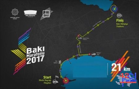 “Bakı Marafonu - 2017” start götürüb