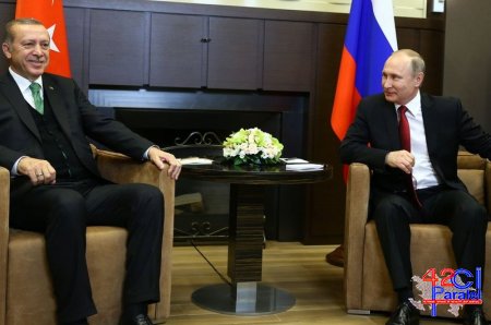 Putin Ərdoğanla zarafat etdi - VİDEO