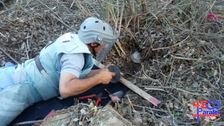 Ağcabədi rayonunda aşkar olunmuş Mina və Partlamamış Hərbi Sursatlar (PHS) haqqında