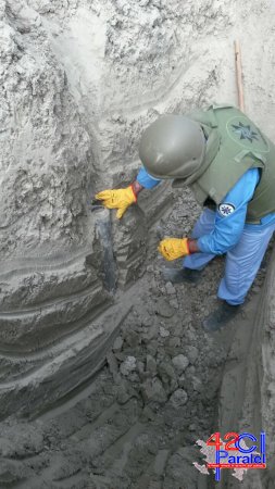 tərəfindən Xızı rayonunda aşkar olunmuş  Partlamamış Hərbi Sursatlar (PHS) haqqında