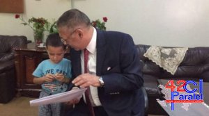 Anası öldürülən 4 yaşlı azərbaycanlı uşaq Bağdaddan Bakıya gətirildi