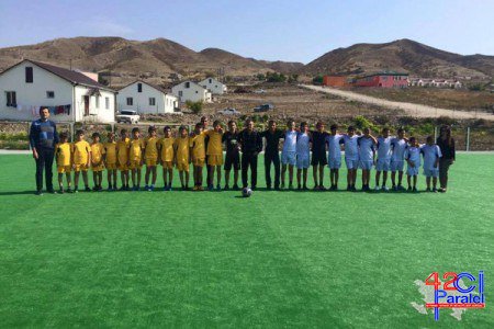 Ermənilər Qubadlıda futbol meydançası tikdilər