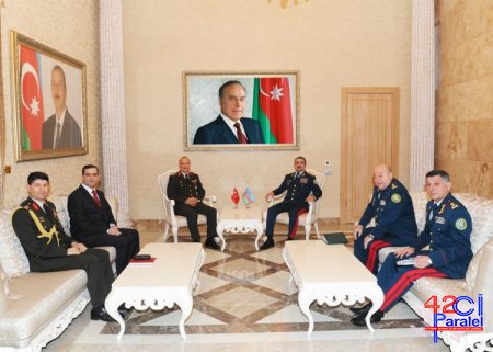 Elçin Quliyev Türkiyə Silahlı Qüvvələrinin generalı ilə görüşüb