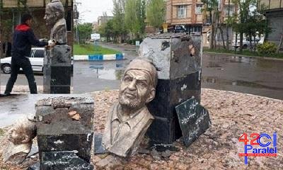 Şəhriyarın büstünü İranda kim dağıdıb?