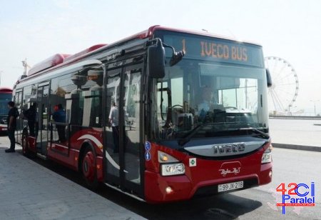 Metro bu gün də bağlıdır, Bakıda avtobuslar pulsuz işləyir