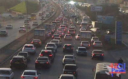 Bakıda bu yollarda sürət həddi endirildi - Sürücülərə xəbərdarlıq