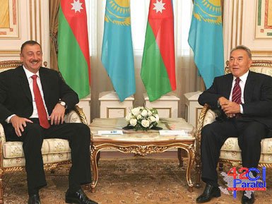 Nazarbayev İlham Əliyevi doğum günü münasibətilə təbrik edib