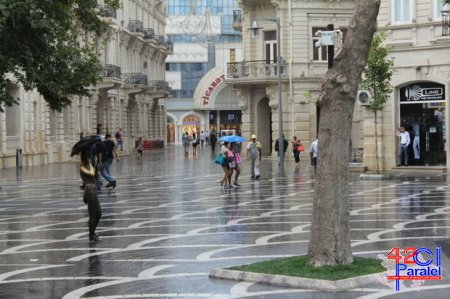 Bakıya leysan yağacaq
